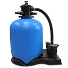 10m³/h Pool Sandfilter ECO Ø 500 Kessel SPS 585 Pumpe bis 45m³ Pool Filteranlage