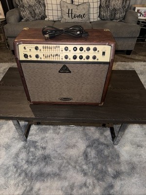 Behringer ACX1800 ultracoustic amplifier 180 watts TESTED WORKS