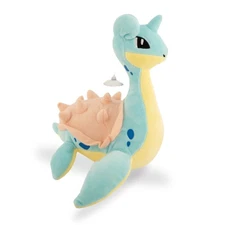 Pokémon Lapras Plush Toy 11" Detailed Soft Blue Sea Transport Collectible
