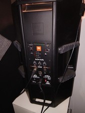 COPPIA CASSE AMPLIFICATE JBL EON 615 COMPLETE DI PIANTANE DI SOLLEVAMENTO