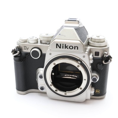 Nikon Df Silver 16.2MP DSLR Camera Body Shutter Count 24174