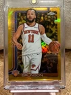 Jalen Brunson [Basketball Refractor Gold] #101 2025 Topps Chrome /50.