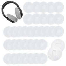 50 Pack Headphone Ear Covers Disposable Earphone Covers Gaming Headset Ear Co...