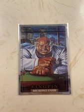 2024 SkyBox Marvel Masterpieces ’92 Platinum Kingpin Holofoil #43