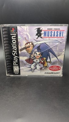 Brave Fencer Musashi (Sony PlayStation 1, 1998) Complete w Registration PS1 