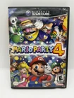 Mario Party 4 Nintendo Gamecube Disc +Case No Manual Light Scratches Works
