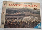 Battle Cry Milton Bradley American Heritage Vintage Board Game Civil War