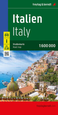 Italien, Straßenkarte 1:600.000, freytag & berndt | 2023 | deutsch