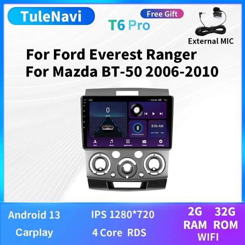Radio de coche 4G reproductor multimedia GPS automático para Ford Everest Ranger Mazda BT50 BT-50 - Imagen 25 de 31