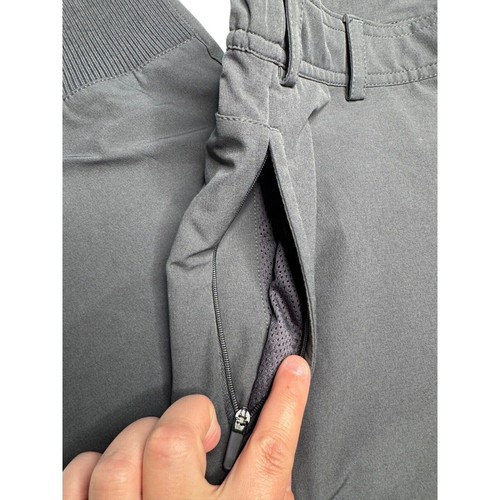 Mack Weldon Radius Flex Pants Asphalt Gray Medium Performance Tech Athleisure - Bild 2 von 7