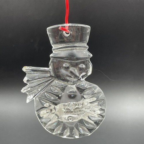 Bleikristall 24% Crystal Assorted Christmas Ornaments Lot of 5 Made In Germany - Picture 4 of 18