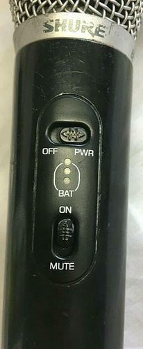 Shure Handheld Wireless Transmitter 186.200 MHz Working Beta 87 LX2-CG Free Ship - Picture 5 of 5
