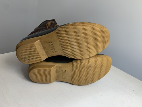 Sperry Top-Sider Mujer’s 7 M Agua Salada Impermeable Pato Botas Marrón Goma Pato - Imagen 10 de 10