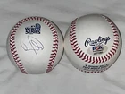 Andy Pages Dodgers Auto Signed 2024 World Series Baseball PSA Witness .