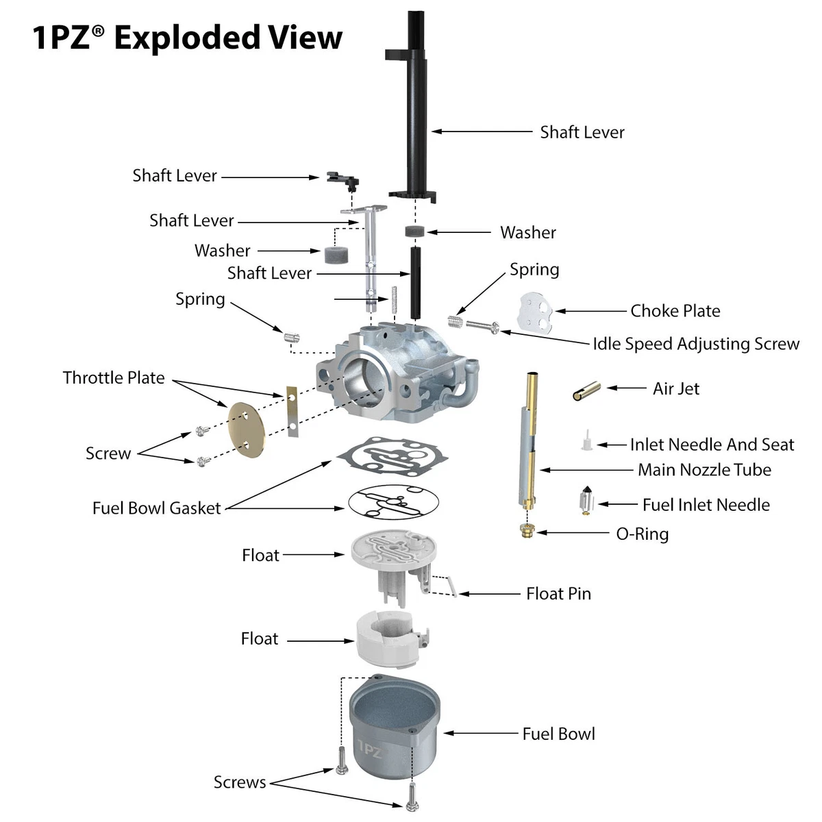 Nikki Carburetor Diagrams