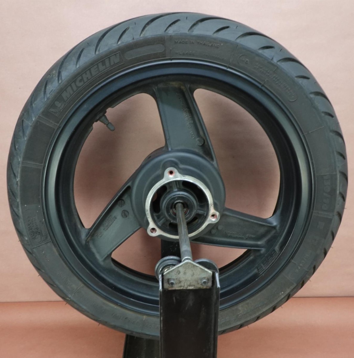 1997-2009 Kawasaki Ninja 500 EX500 Rear Michelin Tire Rim Wheel