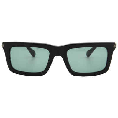 Salvatore Ferragamo Teal Rectangular Men's Sunglasses SF2015S 001 53
