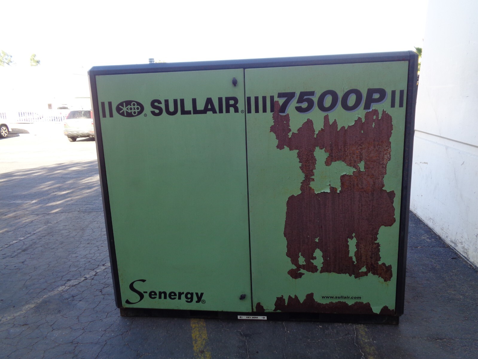 2011 Sullair 7509P/A 100 hp rotary screw air compressor Ingersoll Rand