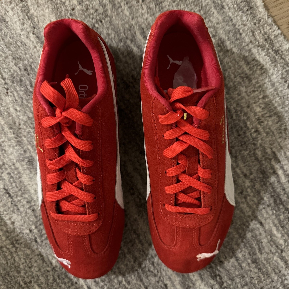 Size 6 - PUMA Speedcat OG Red White Mens | eBay