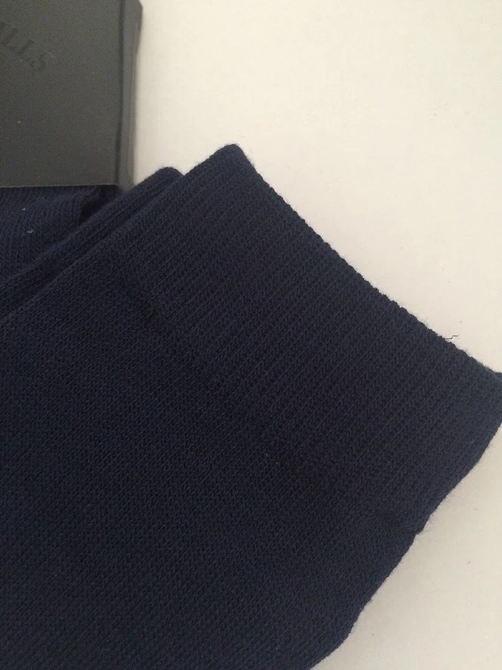 1-ПАРА НОСКОВ ЖЕНЩИН КОЛЕНА BEVERLY HILLS ПОЛО КЛУБ 4-9 КОМПЛЕКТ НОВЫЙ С ЯРЛЫКАМИ СИНИЙ - Изображение 4 из 4