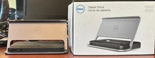 Dell Venue 11 Pro Tablet Docking Station x2 (x1 Open Box - New & x1 Used) W PS
