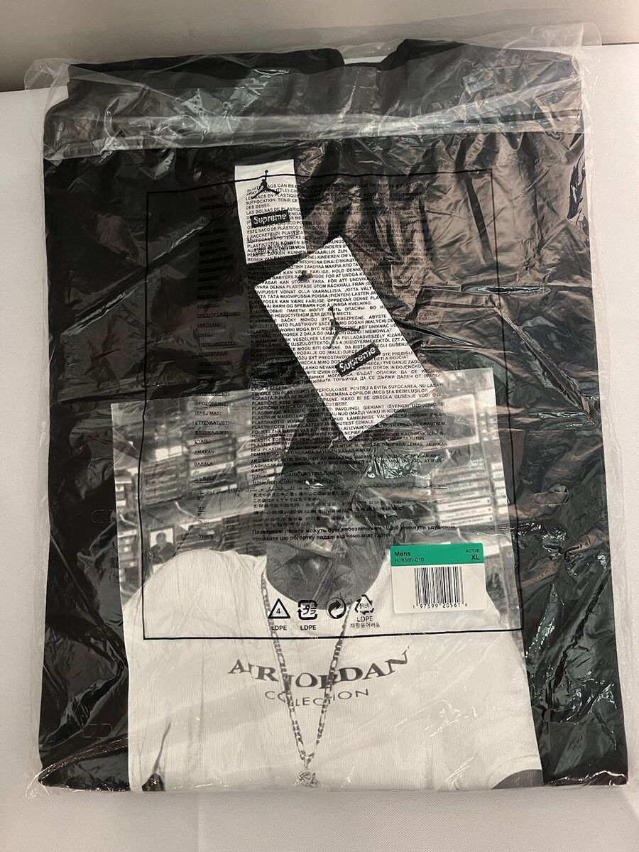 Supreme x Jordan Biggie S/S Top Black - トップス Supreme x Jordan Biggie S/S Top Black - トップス