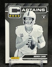 Derek Carr 2021 Panini CAPTAINS Football Card Limited SP /723 Raiders #13 🔥