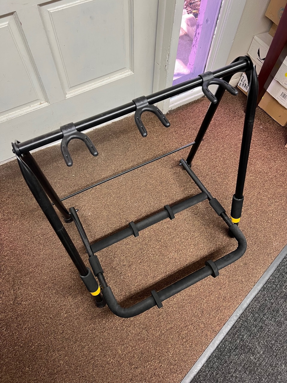 Used Hercules Stands GS523B MultiGuitar Rack for up to 3 Guitars Local