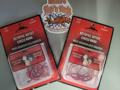 Draggin Master 8/0 10/0 hook Offset Octopus circle fishing hook