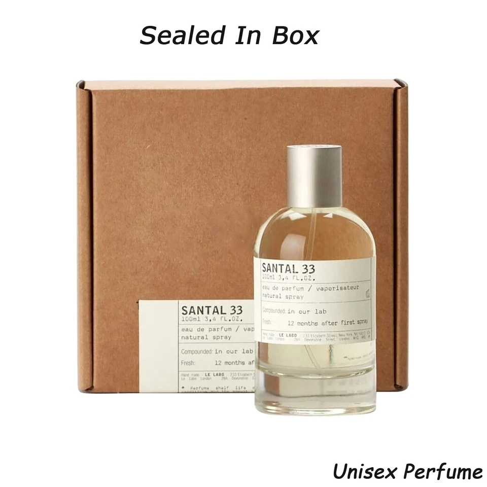 Le Labo Santal 33  Eau de Parfum Spray for Unisex New In Box 100ml