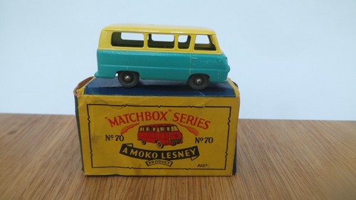 MATCHBOX LESNEY NO 70 THAMES KOMBI GRÜN/GELB GPW TOP VERPACKT - Bild 2 von 14