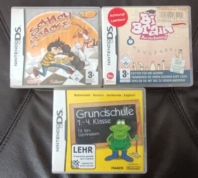 3-NDS:Schach Attacke,Big Brain Academie,Spiel Grundschule 1.-4.  (Nintendo DS)
