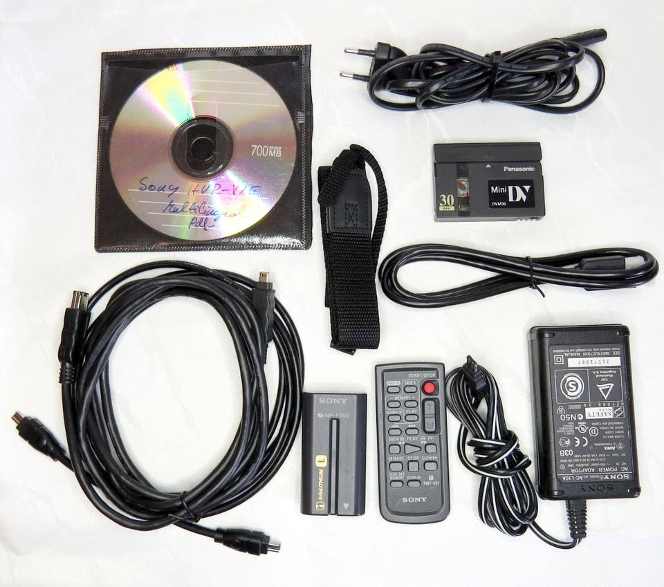 Sony HVR-V1E 3CMOS Full HD Professionellen HDV1080i, MiniDV, DVCAM Camcorder - Bild 4 von 4