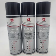 16,80€/L 3x Elaskon UBS3 Unterbodenschutz 500ml Spray schwarz Unterboden Bitumen