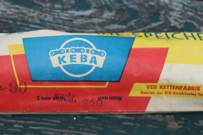 DDR Fahrrad  76 Stück Speichen  Fahrradspeichen 276* 2,0 mm  KEBA NOS vernickelt