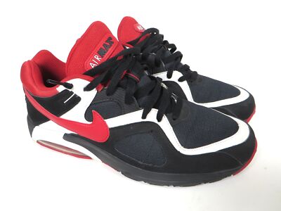 Nike Air Max Go Strong 418115-002 Black Red Running Shoes