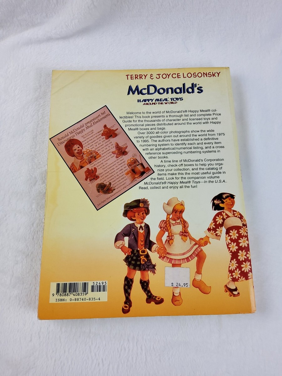 McDonalds Happy Meal Toys Around the World Book Terry & Joyce