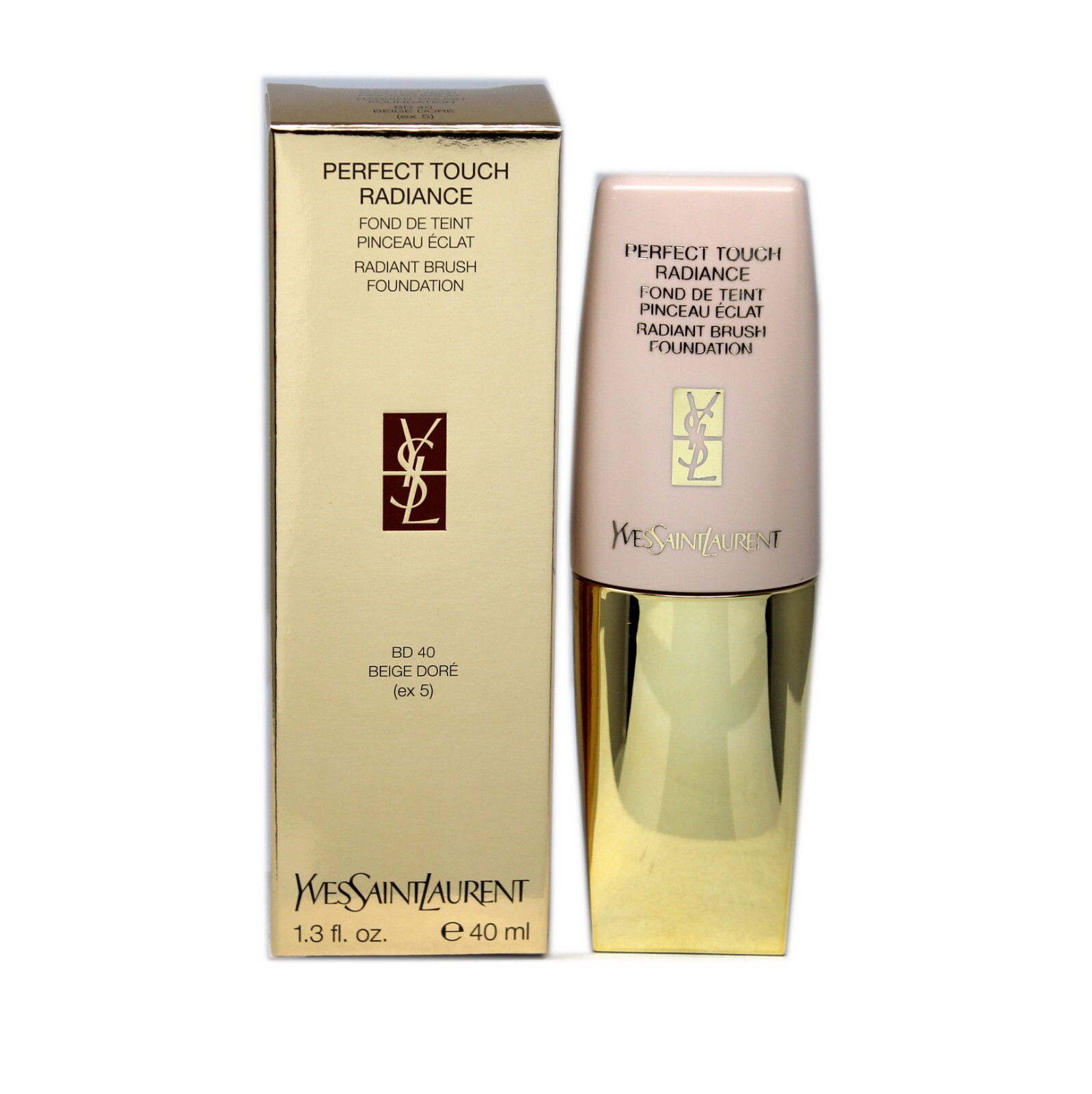 ТОНАЛЬНАЯ ОСНОВА YSL PERFECT TOUCH RADIANCE RADIANT BRUSH 40 МЛ BD40-БЕЖЕВЫЙ DORE ex 5 11390₽