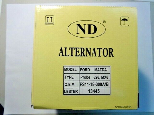 Mazda 626.MX6.Ford Probe.93'-02'Alternator.L4.2.0L.80AMP/12V.CW.4-G.1YrWarranty - Picture 9 of 11