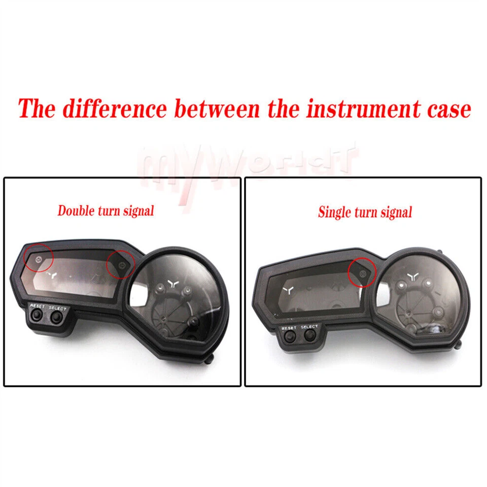 Fit For YAMAHA FZ1 S N FZ6 FZ6N XJ6 Speedometer Instrument Gauge Housing Cover - Image 2 of 4