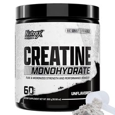 Creatine Monohydrate Powder 60 Servings Unfla...