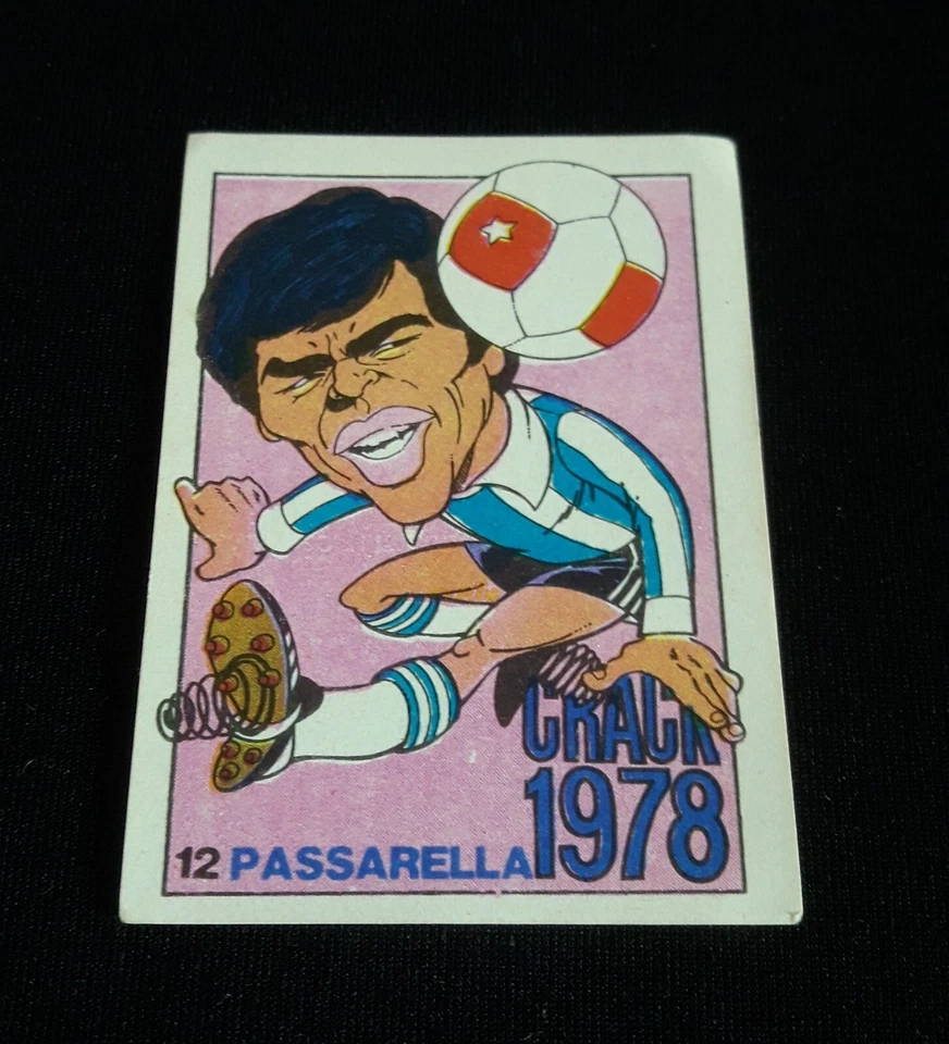 Figuritas Crack 1978 Чемпионат мира Даниэль Пассарелла Футбольная команда Аргентины - Изображение 3 из 4