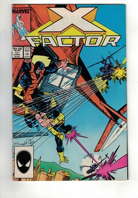 X Factor 17 VF+ (8.5)(1987) Marvel -  1st appearance of Rictor