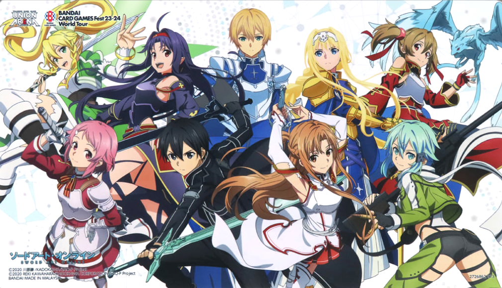 Union Arena Sword Art Online SAO Playmat Only Bandai Fest 23-24