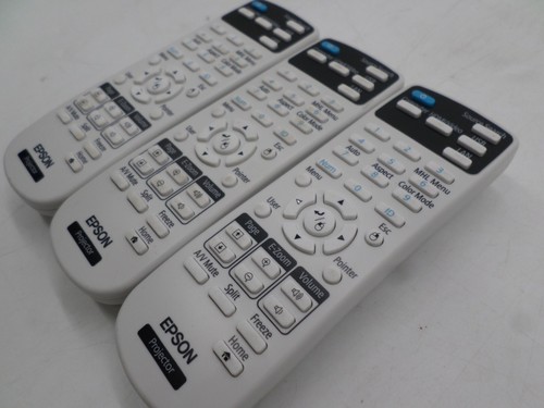 LOT OF 3 Epson Universal Projector Remotes 218178800 - Picture 2 of 6