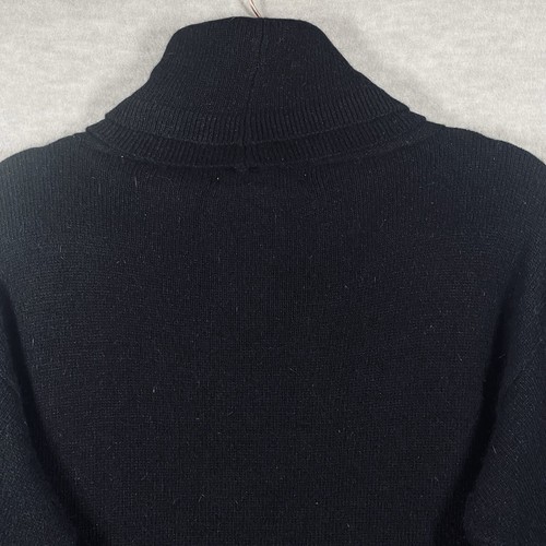 Vintage Womens Turtleneck Tunic Size S Lambswool Angora Rabbit Hair Oversized - Picture 10 of 11