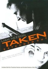 Taken DVD, 2009, Theatrical  Unrated, Extended Cut NEW