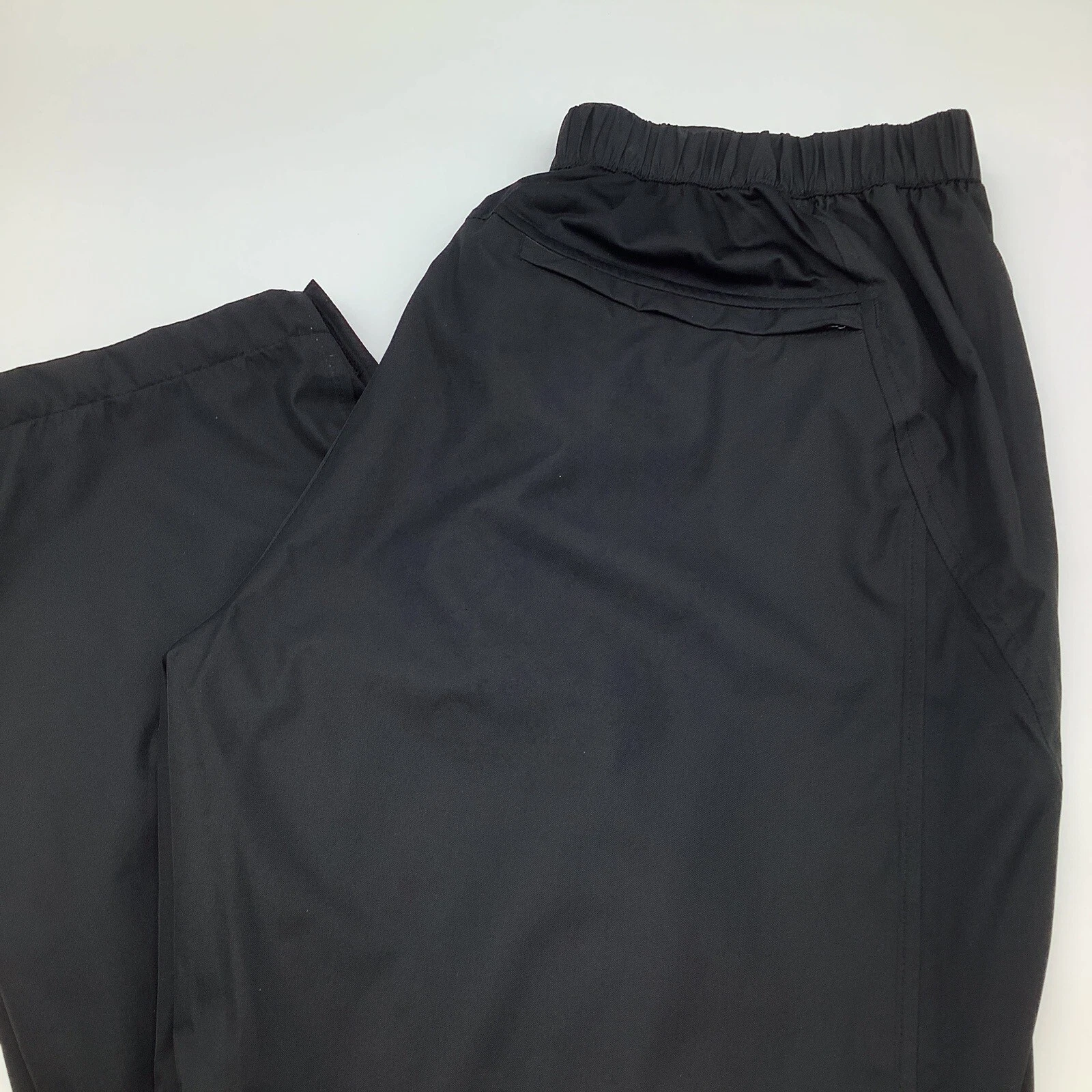 Pinseeker Performance Golf Mens Rain Pants Black Size XL