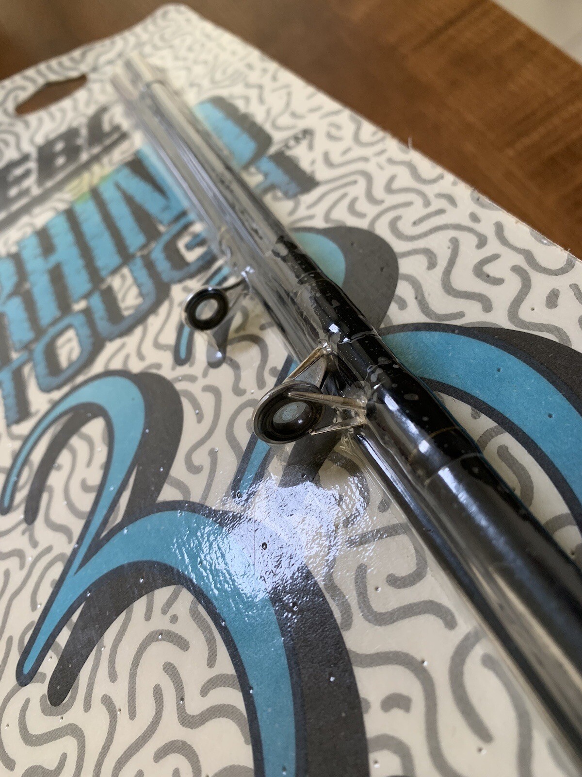 Vintage 1991 Zebco Rhino Tough 33 Fishing Rod and Reel Combo New in