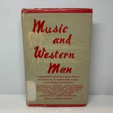Music and Western Man by Peter Garvie (Hardcover Book) History, Music